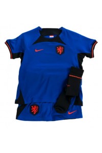 Nederland Babytruitje Uit tenue Kind WK 2022 Korte Mouw (+ Korte broeken)